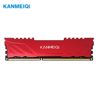 KANMEIQi ram DDR3 4GB 8GB 1333mhz 1600/1866MHz pamięć stacjonarna z radiatorem dimm pc3 CL9 CL11 1.5V 240pin kompatybilny Intel/AMD 1